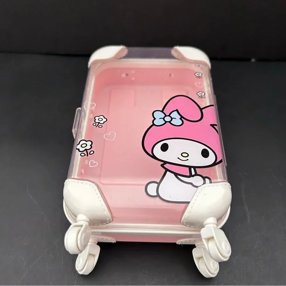 Sanrio pink petit suitcase My Melody 7” H x 4” W x 2” D - Picture 1 of 8